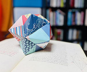 Where Divine Proportion Becomes a Star (Stellar Octahedron on Luca Pacioli's De Divina Proportione) Polyhedra Origami